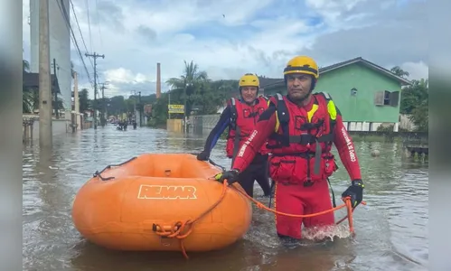Sobe para 7,5 mil o número de pessoas afetadas pelas chuvas no PR