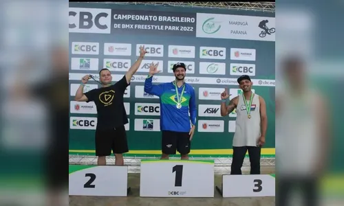 Atletas de Apucarana fazem dobradinha no Campeonato Brasileiro de BMX