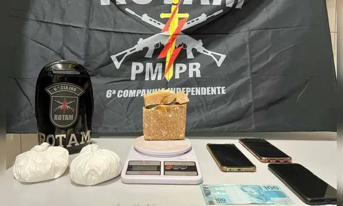 Polícia apreende em Ivaiporã drogas avaliadas em mais de R$ 70 mil