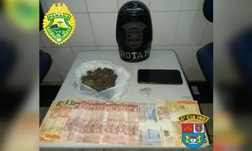 Polícia desmantela ponto de tráfico de drogas em Ivaiporã