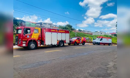 Homem deitado em linha férrea mobiliza socorro de Apucarana