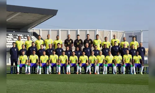 Rumo ao hexa: CBF divulga foto oficial da seleção para a Copa