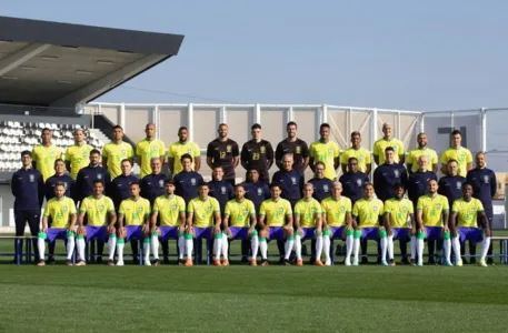 Foto disponibilizada no Instagram oficial da Seleção Brasileira de Futebol