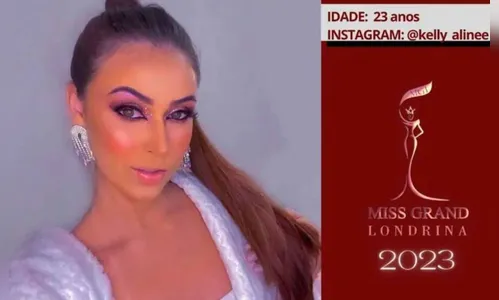 Kelly Aline é a representante de Ivaiporã no Miss Londrina 2023