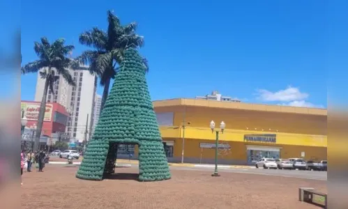 Natal de luzes de Apucarana está adiantado neste ano