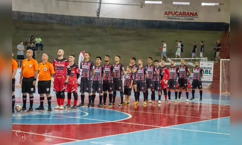 Apucarana Futsal faz primeiro jogo da semifinal no Lagoão neste sábado