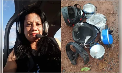 Mulher é atingida por raio no momento em que andava de moto e morre