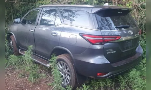 Polícia Militar recupera caminhonete roubada em Jandaia do Sul