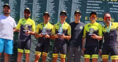 O grupo MTB Apucarana participou neste último domingo (23) do Desafio MTB Sertão