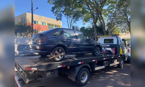 Carro furtado em Cambira é recuperado pela GCM de Apucarana
