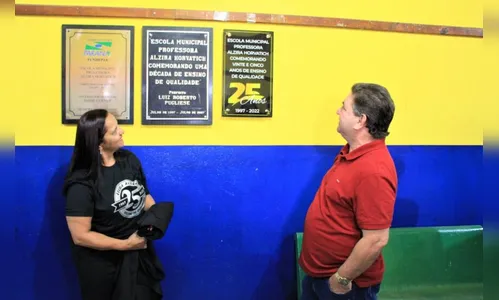 Escola Municipal Alzira Horvatich comemora 25 anos, em Arapongas