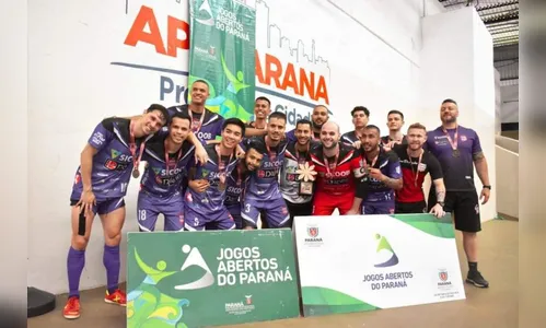 Futsal masculino de Apucarana conquista bronze no JAP´s