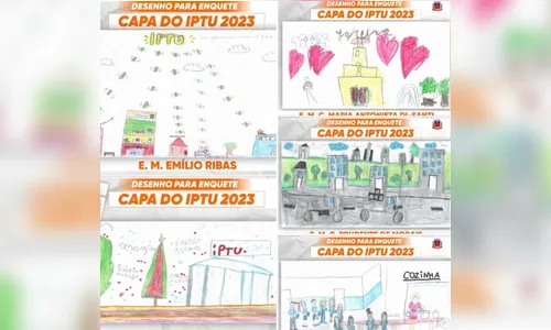 Desenho vencedor de concurso ilustrará carnê do IPTU de Jardim Alegre