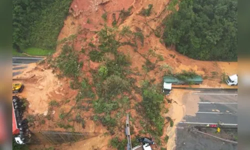 Drones são utilizados para localizar vítimas de deslizamento no PR