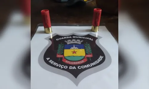 GCM de Apucarana prende homem e apreende munições calibre 12