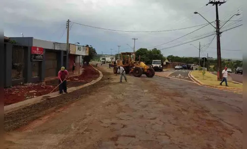 Prefeitura realiza melhorias na Rua Mangueira em Ivaiporã