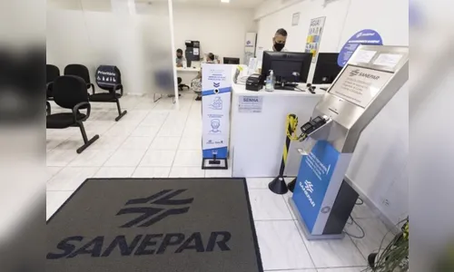 Sanepar funciona até as 11h30 nesta sexta-feira