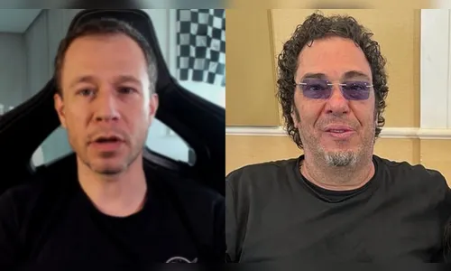 ''O que escreveu de mim é falso'', diz Tiago Leifert sobre Casagrande