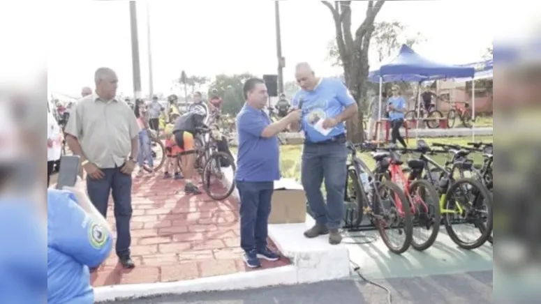 A santa é a padroeira dos ciclistas