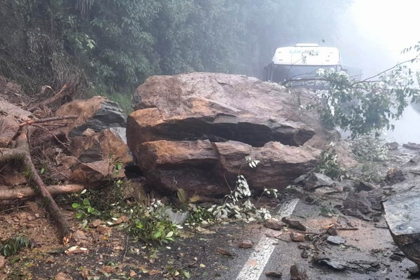 Obras de contenção na encosta da BR-277, no Paraná, são concluídas