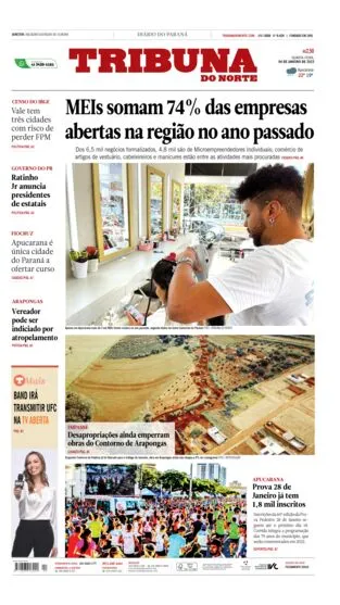 Edição do dia 4 de janeiro de  2023