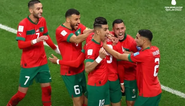 Marrocos fez história no Catar. Pela primeira vez uma equipe africana chega à semifinal da Copa do Mundo