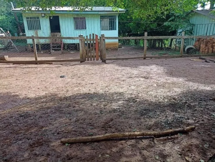 O homicídio foi registrado na localidade de Gramados, no distrito de Palmeirinha