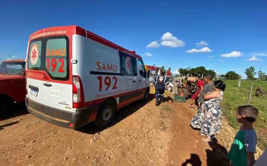 Batida que envolveu uma Gaiola Cross e um GM/Corsa