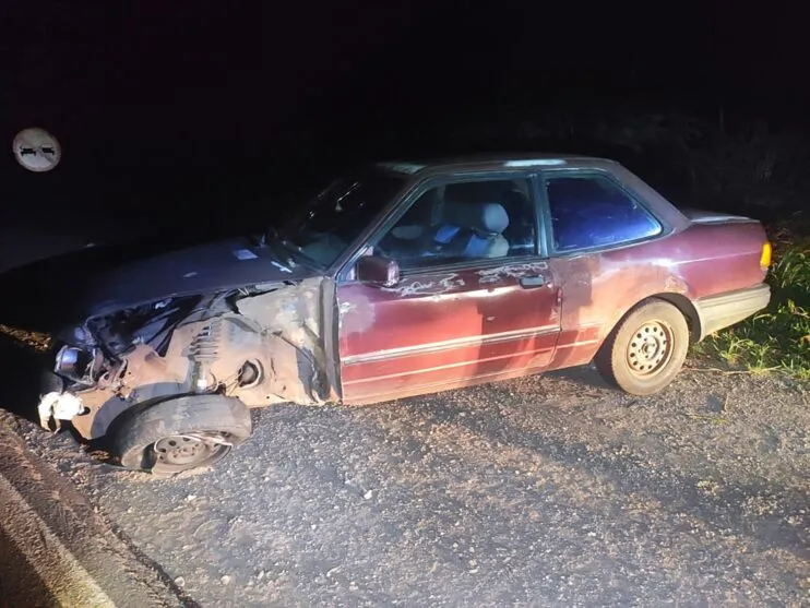 Conforme a Polícia Rodoviária Estadual (PRE), o homem não é habilitado