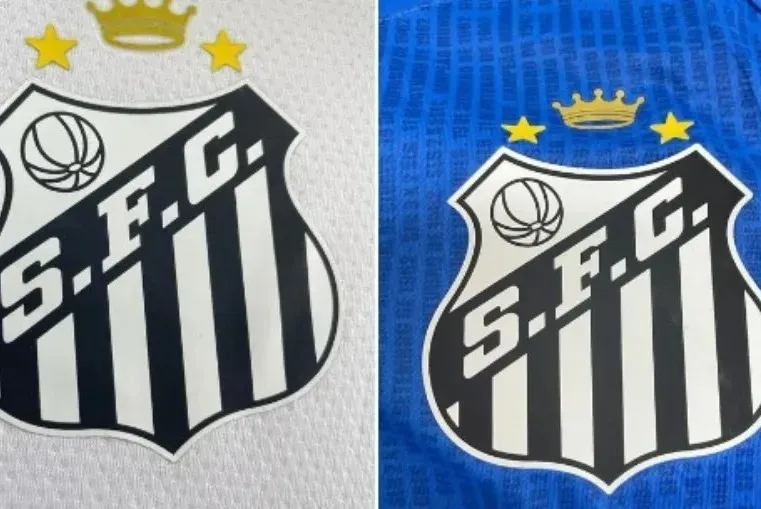 Nesta terça, o Santos confirmou que a coroa vai constar na camisa já para a primeira partida do time na Copinha