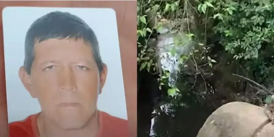 O homem foi identificado como Milton Gonçalves, que deixa seis filhos