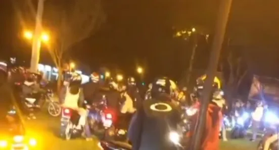 Várias motocicletas foram apreendidas na ação da PM