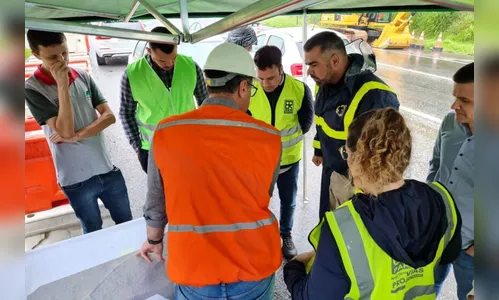 DER/PR vai liberar faixa adicional no km 39 da BR-277 nesta quarta