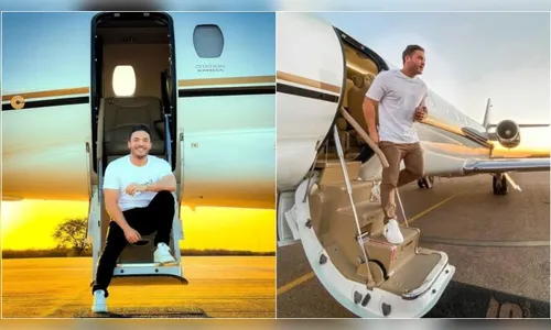 Justiça apreende jatinho de R$ 37 milhões de Wesley Safadão