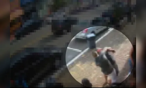 Vídeo mostra agressão que ocorreu na fila de sorveteria de Apucarana