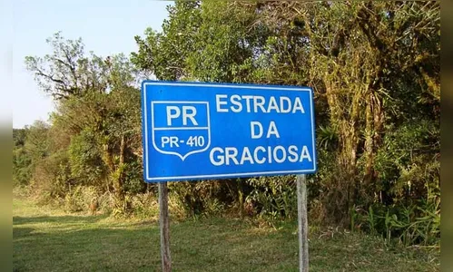 Estrada da Graciosa já foi limpa, mas continua bloqueada; entenda