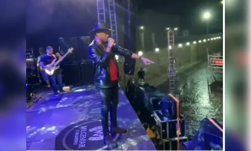Após a apresentação, ele agradeceu a todos que compartilharam o vídeo