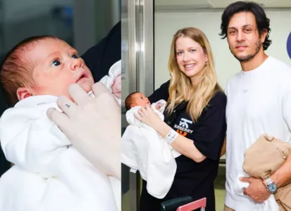 Ava, é a primeira filha de Gabriela e Thiago Mansur, e veio ao mundo na última quinta-feira (22)