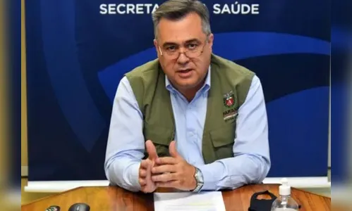Beto Preto na posse presidencial representando Ratinho Junior