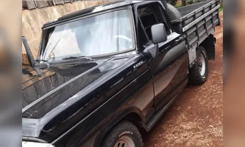 Caminhonete F-1000 é furtada na madrugada em Jardim Alegre