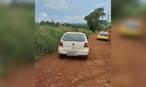 Carro furtado é encontrado no Residencial Parque da Raposa