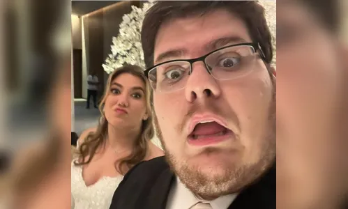 Após viralizar com transmissão da Copa, Casimiro se casa no RJ