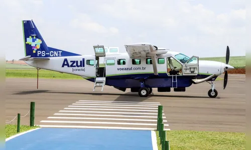 Azul não tem previsão de retomar voos de Apucarana para Curitiba