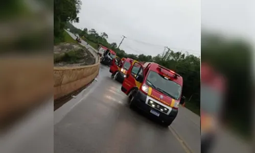 Acidente fere seis no PR; gestante e crianças estão entre as vítimas