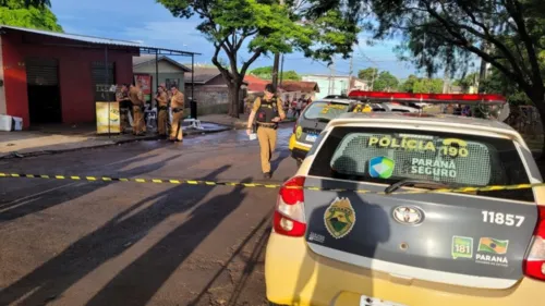 Crime foi registrado em uma lanchonete, na Avenida Mato Grosso, em Apucarana