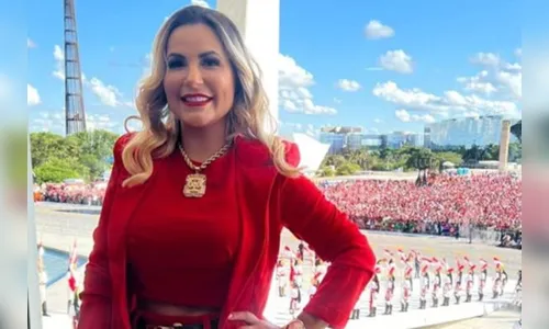 Deolane vai ao Palácio do Planalto para acompanhar posse de Lula