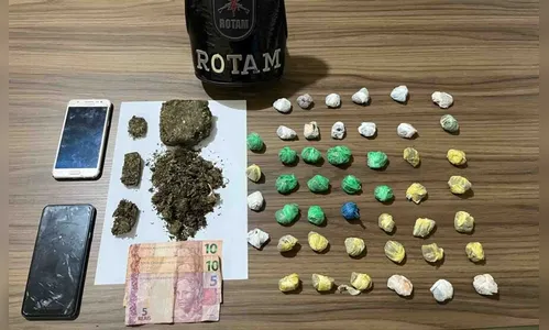 PM prende suspeitos de tráfico e apreende drogas em Jardim Alegre