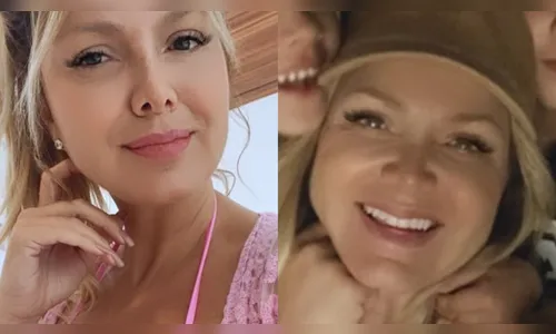 Eliana surge com os filhos durante férias ''Minha vida em uma foto''