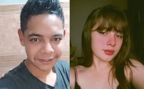 Eric Silva dos Santos, 22 anos e a irmã Karen Sabatovski. 16 anos morreram no local do acidente