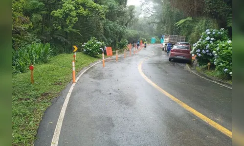 Estrada da Graciosa será liberada no início da tarde desta terça (20)